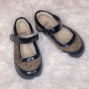 Pediped Cheetah Toddler Velcro Strap Shoes